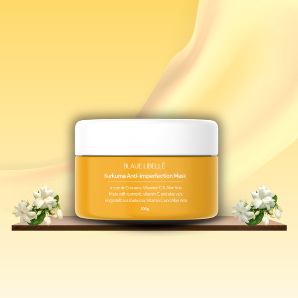 Masque anti-imperfections au Curcuma
