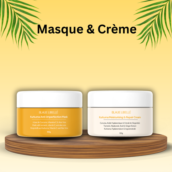 Pack Exfoliant mask & cream