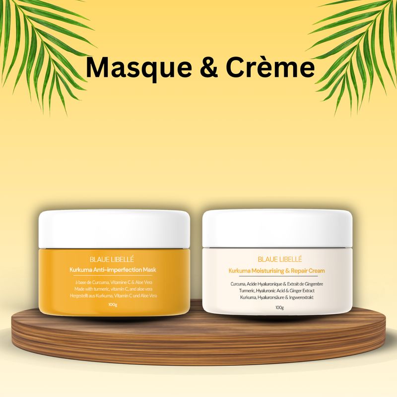 Pack Exfoliant mask & cream