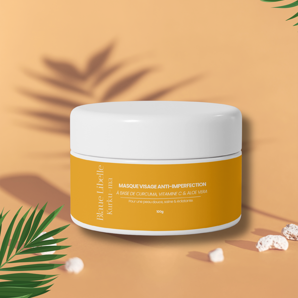 Masque anti-imperfections au Curcuma