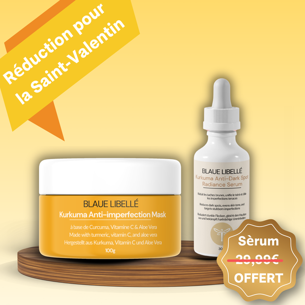 Anti-blemish mask with turmeric